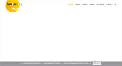 Desktop Screenshot of juniorcity.fr